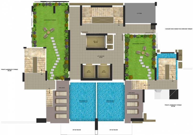  blossom Images for Cluster Plan of Mantri Blossom