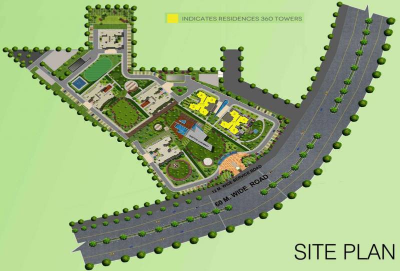  residency-360 Images for Site Plan of Capital Residency 360