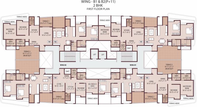  vasantam Images for Cluster Plan of Tirupati Vasantam