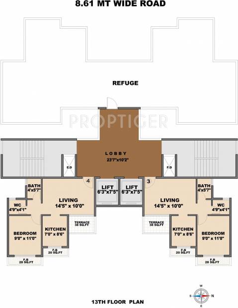 Images for Cluster Plan of Mahaavir Heights