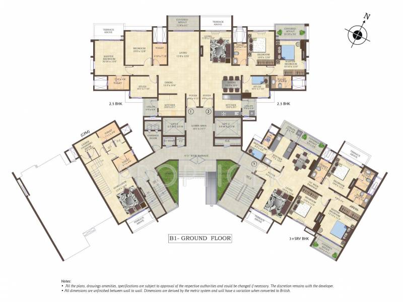 Images for Cluster Plan of Mahindra Antheia