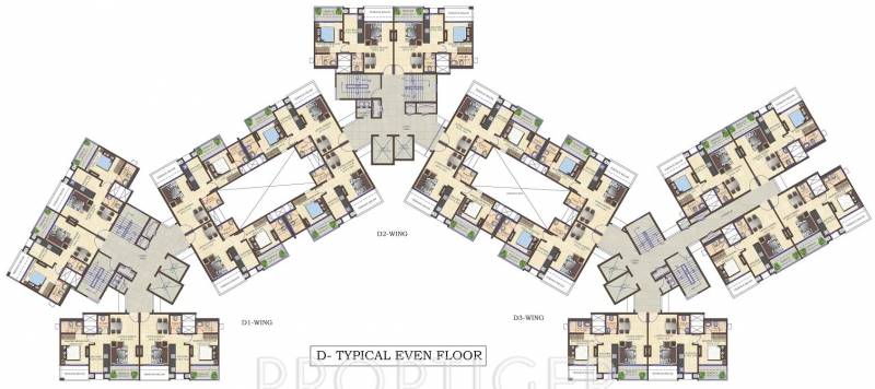 Images for Cluster Plan of Mahindra Antheia