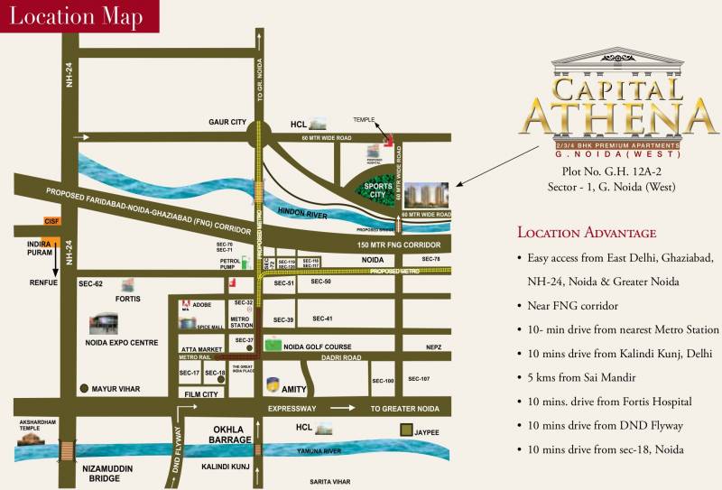  athena Images for Location Plan of Capital Athena