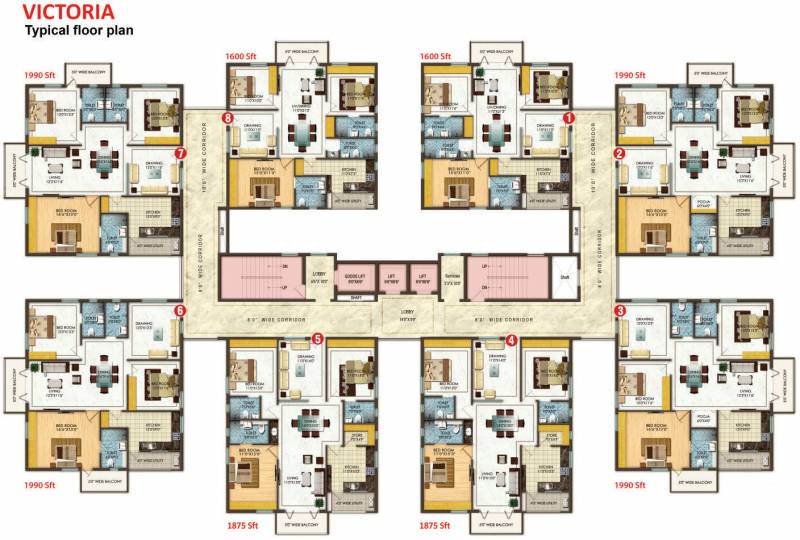 Images for Cluster Plan of Aditya Empress Towers