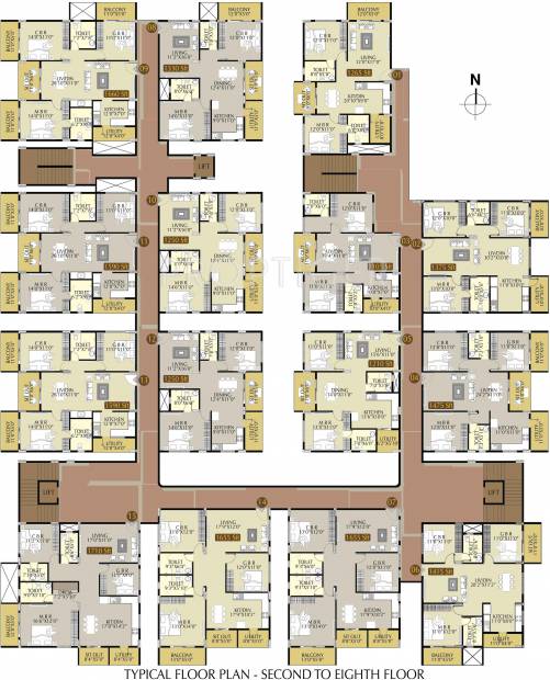  elitaire Images for Cluster Plan of Radiant Elitaire