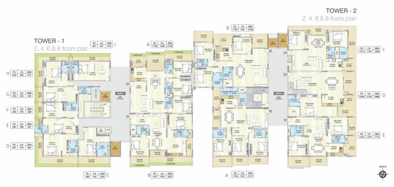 Images for Cluster Plan of Manyam Skypark