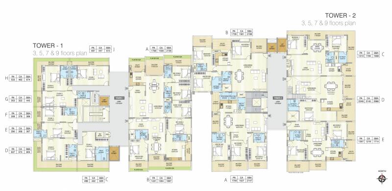 Images for Cluster Plan of Manyam Skypark