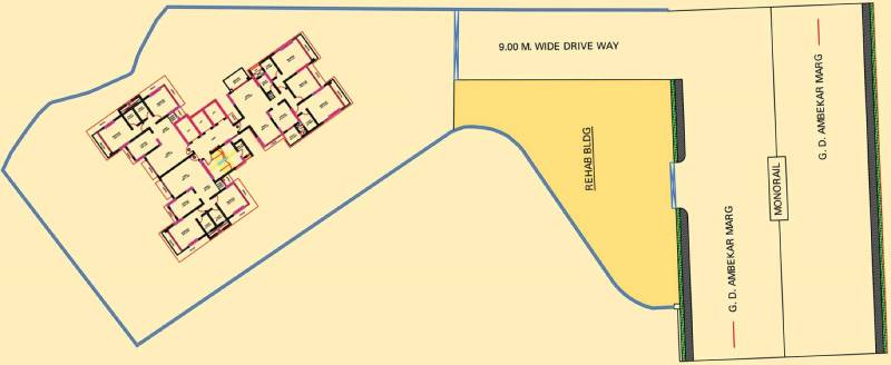 Images for Layout Plan of Spark Desai Harmony