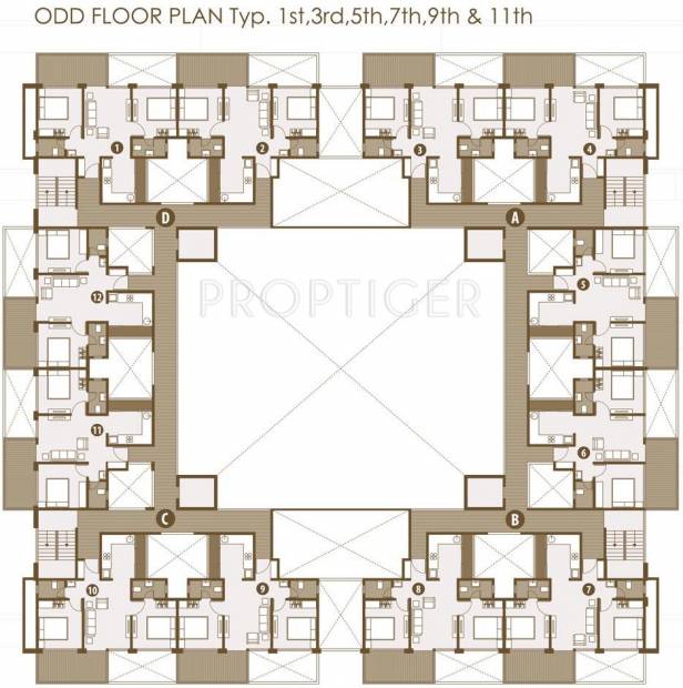  ayaan Images for Cluster Plan of Gandhi Ayaan