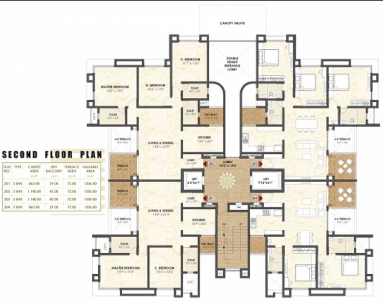 Images for Cluster Plan of Malpani Greens