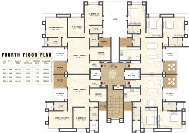 Images for Cluster Plan of Malpani Greens