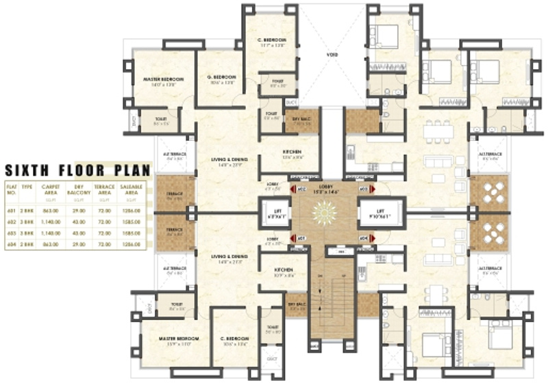 Images for Cluster Plan of Malpani Greens
