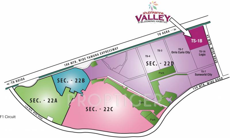 Images for Location Plan of Shubhkamna Valley