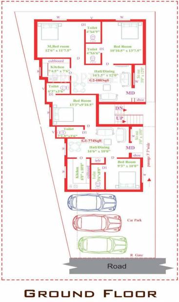 yashva-classichomes wings Cluster Plan