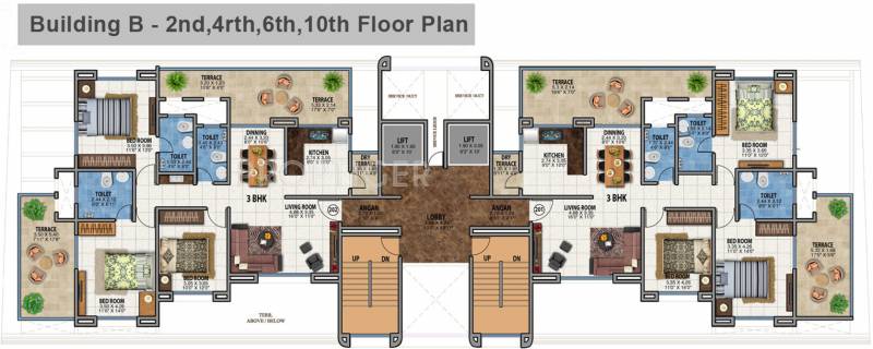 Images for Cluster Plan of Majestique Landmarks Skypark
