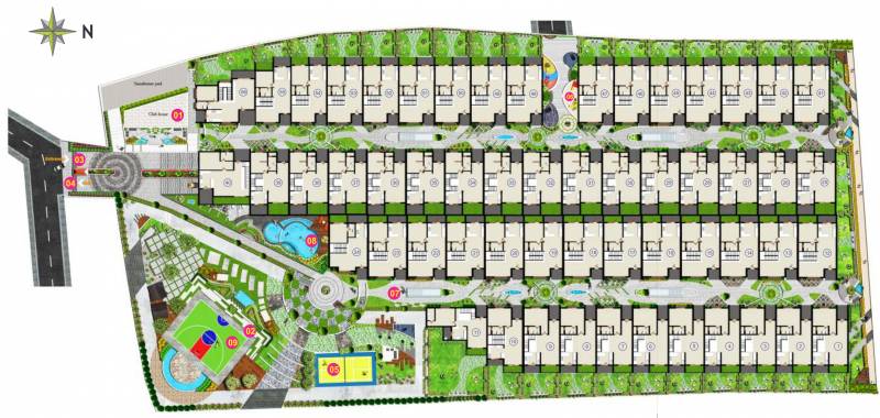 Images for Layout Plan of Kethana Vishwam