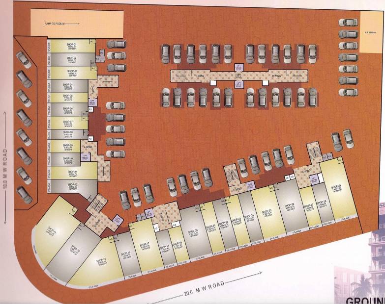 Images for Cluster Plan of Laxmi Group Aniruddha Enclave