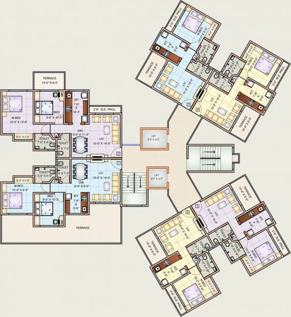  height Images for Cluster Plan of Charms Height