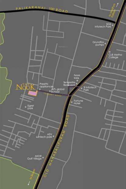 Images for Location Plan of Ankur The Nook