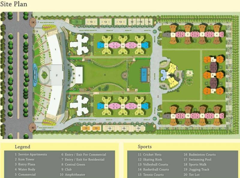  palm-olympia Images for Site Plan of Sam Palm Olympia
