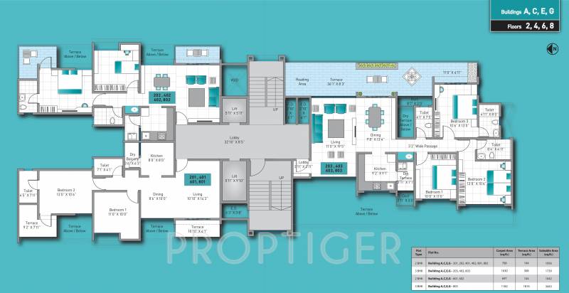  casa-a-to-j Images for Cluster Plan of Anshul Casa