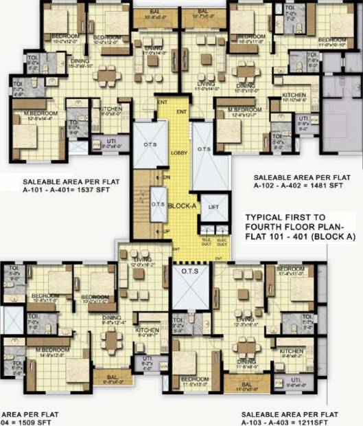 ayna Images for Cluster Plan of Landmark Ayna