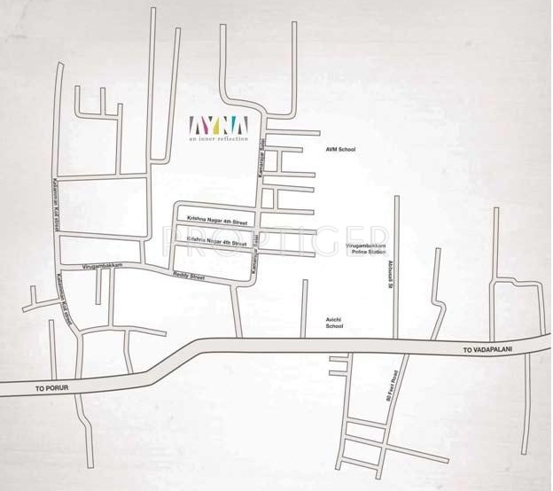  ayna Images for Location Plan of Landmark Ayna