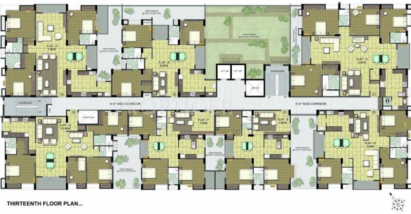 Images for Cluster Plan of Ramaniyam Real Estates Isha