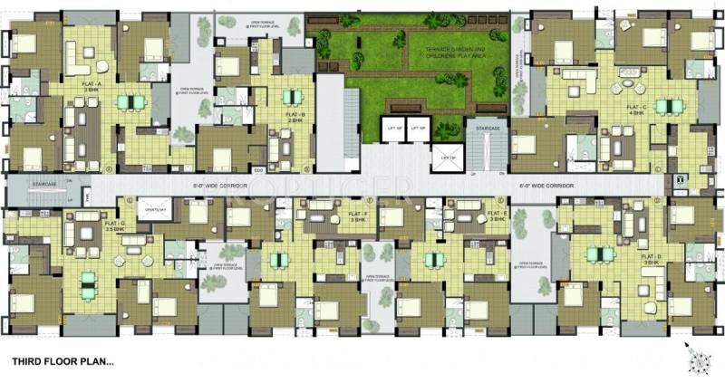 Images for Cluster Plan of Ramaniyam Real Estates Isha