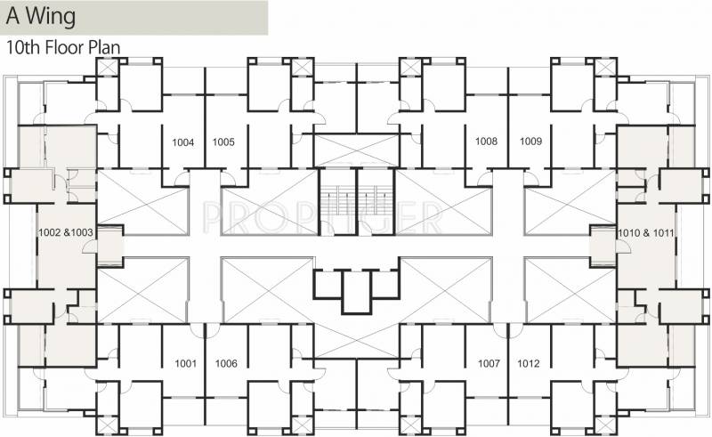 Images for Cluster Plan of Kolte Patil Umang Pride