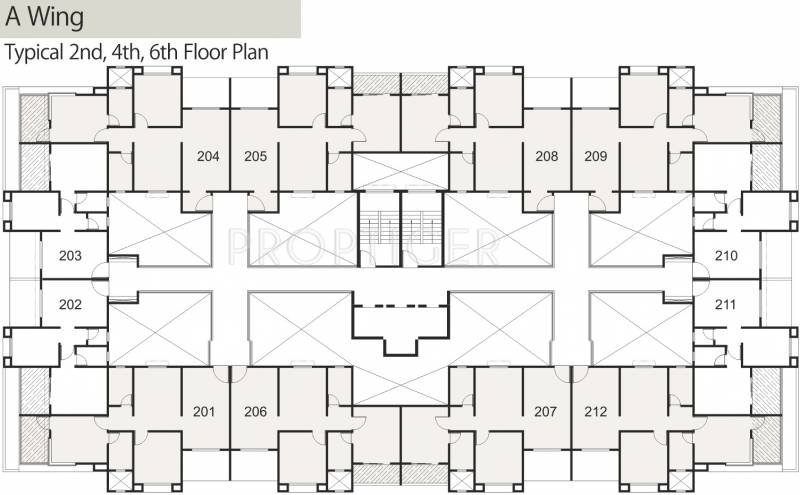 Images for Cluster Plan of Kolte Patil Umang Pride