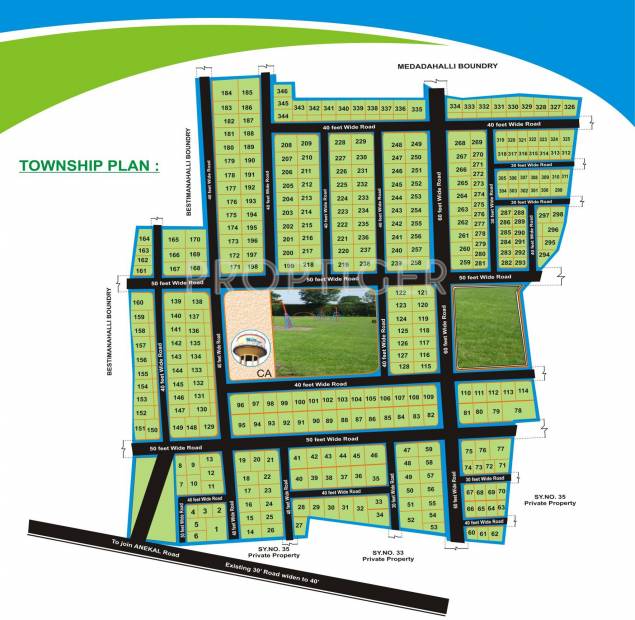 Images for Layout Plan of NAG Bricks and Boundarries