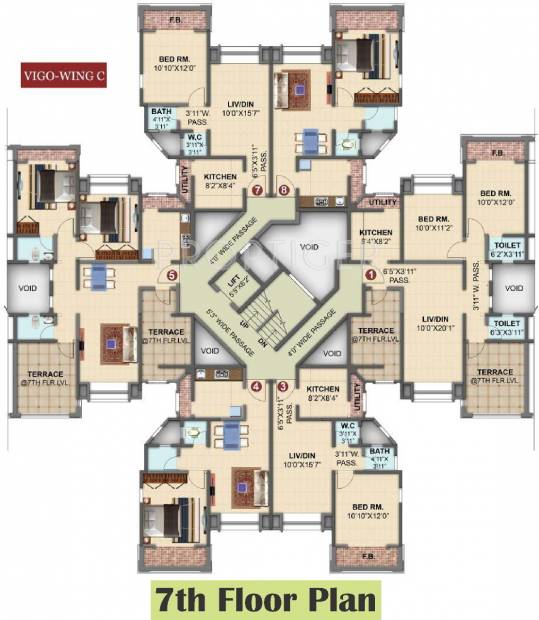 Images for Cluster Plan of Marathon Nagari NX