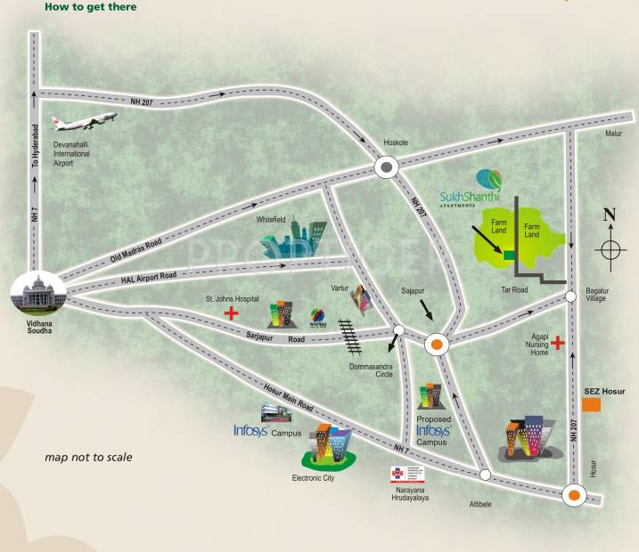 Images for Location Plan of Jain Farms Sukhshanthi