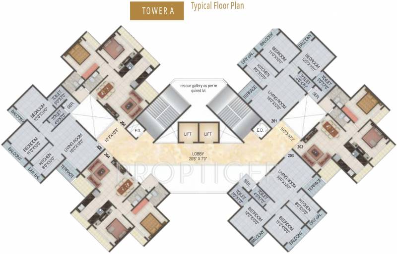 Images for Cluster Plan of Akshar Estonia