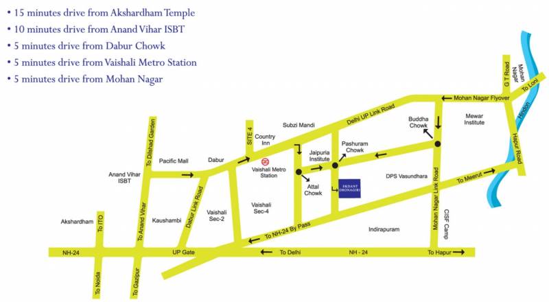 Images for Location Plan of Ekdant Ekdant Dronagiri Vasundhara