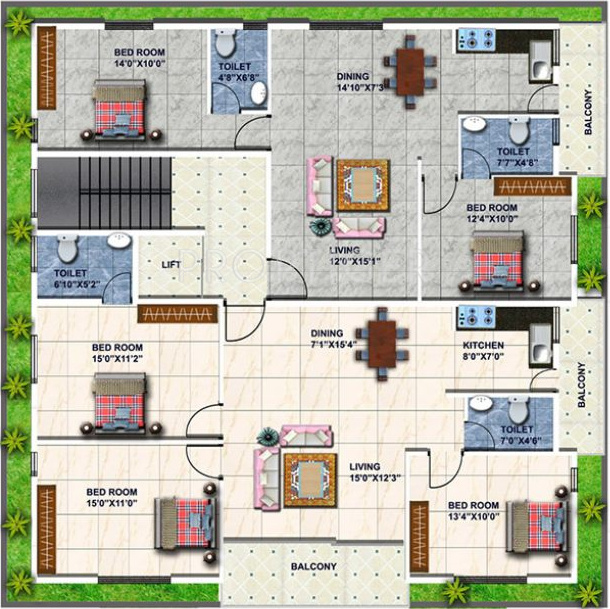 Images for Cluster Plan of Tirumala Nest