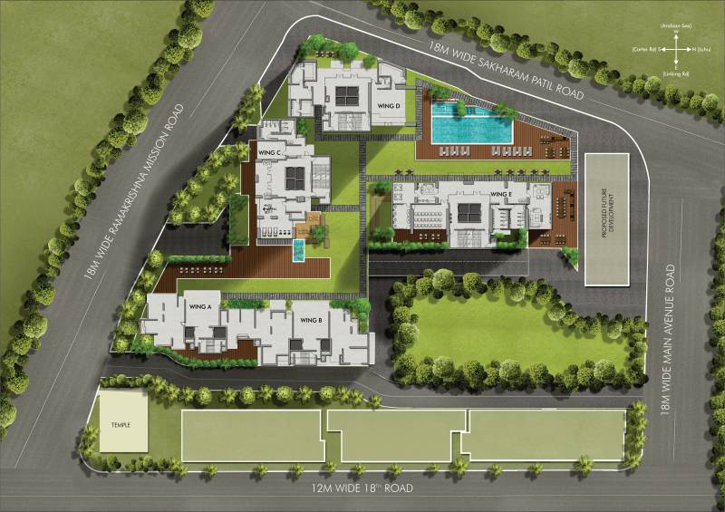  paramount Images for Master Plan of Rustomjee Paramount