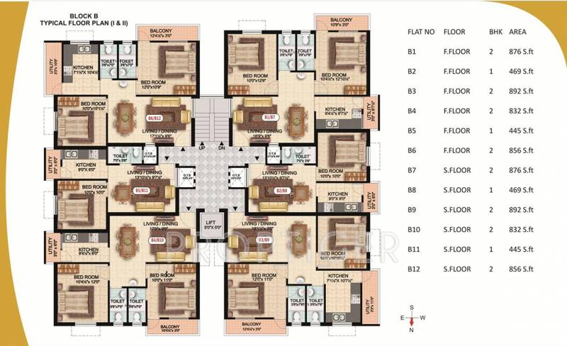 Images for Cluster Plan of Colorhomes Breeze Avenue