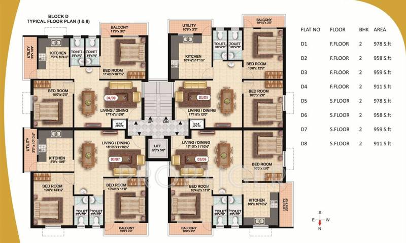 Images for Cluster Plan of Colorhomes Breeze Avenue