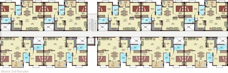 Images for Cluster Plan of TVS Emerald Green Hills
