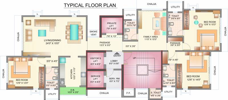 Images for Cluster Plan of Ekta World Eudora
