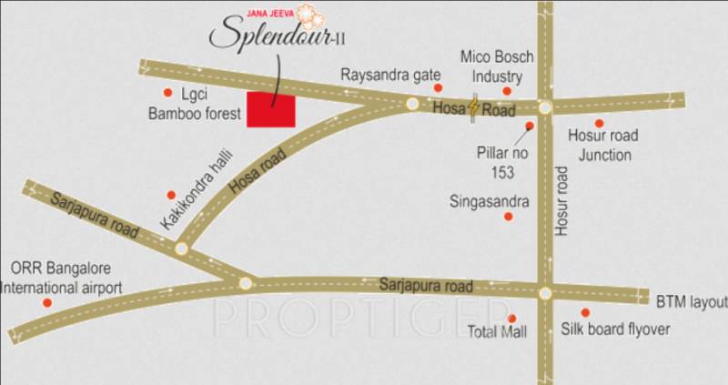  splendour-2 Images for Location Plan of Jana Splendour 2