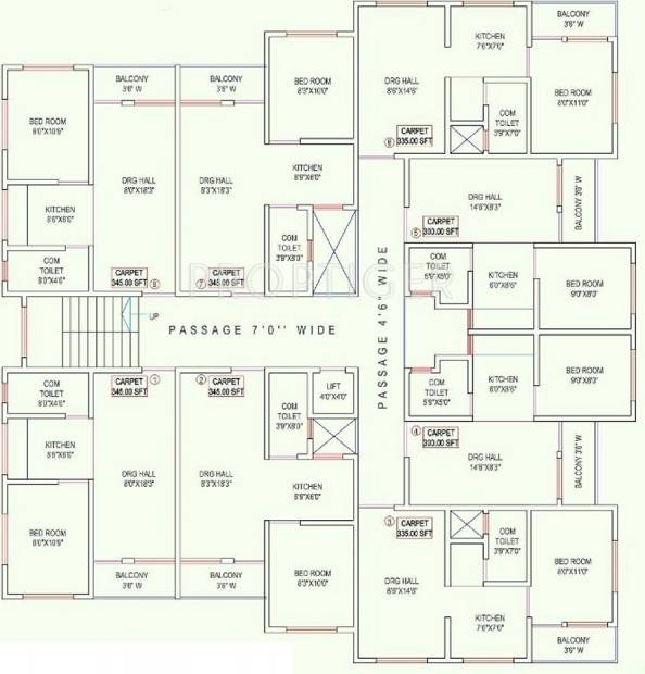 Images for Cluster Plan of Milestone Projects Vrindavan Park