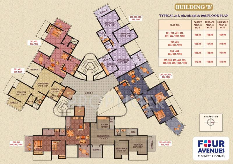 Images for Cluster Plan of Ikon Four Avenues