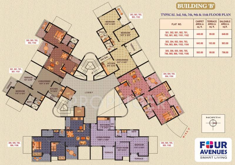 Images for Cluster Plan of Ikon Four Avenues