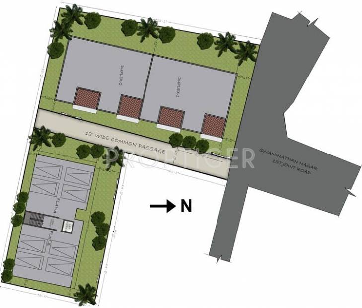 sumanth sreshta-swaminathan-nagar Layout Plan