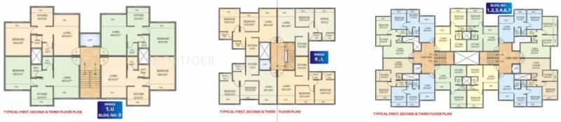  vishwa Tower U Cluster Plan