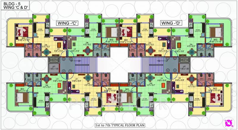 Images for Cluster Plan of Dipti SkyCity
