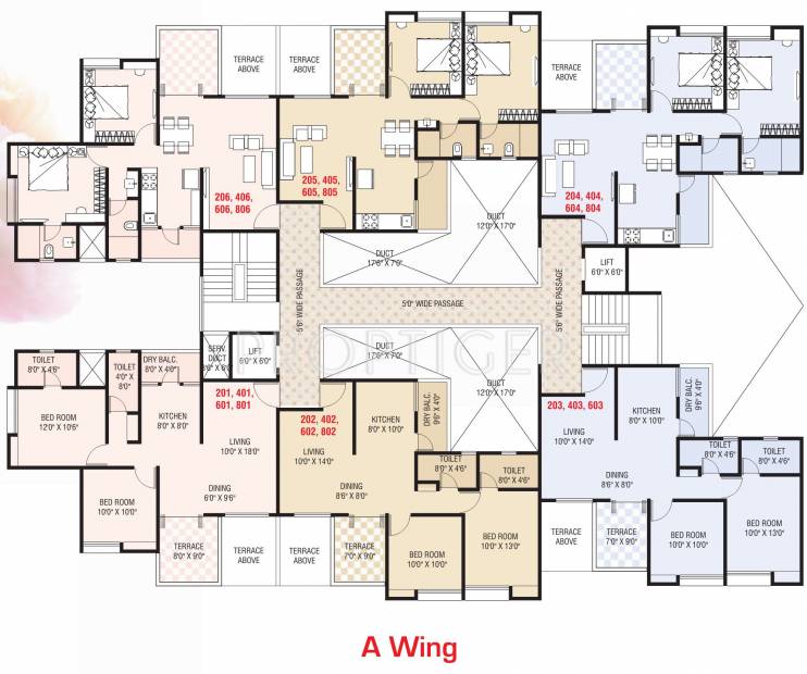Images for Cluster Plan of Nirman Silver Mist